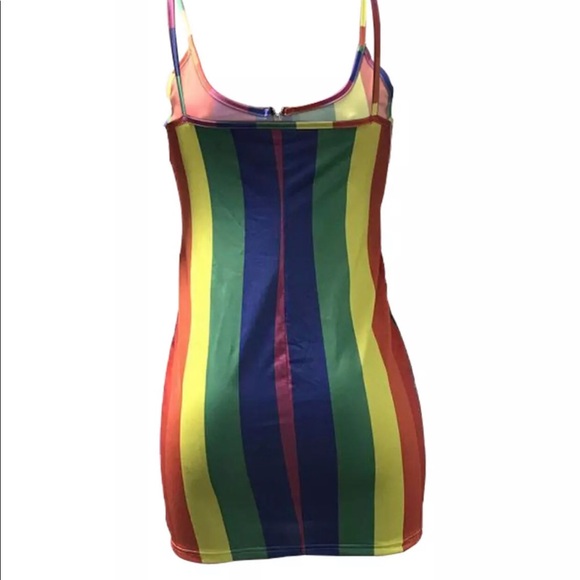 Rainbow color dress - Picture 5 of 5